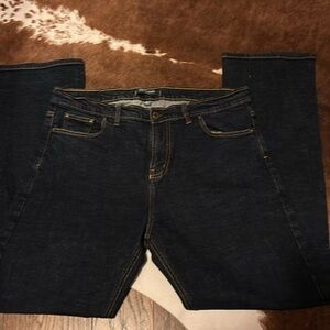 Outland Denim Country Traveller Straight Leg Indie Blue Size 38 Regular